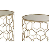 Arcana Set Of Two Honeycomb Side Tables Orsina