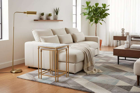 Avantis Set Of 3 Square Side Tables Orsina