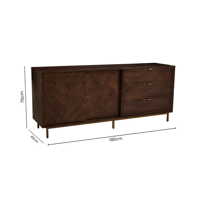 Orsina Stylish Wooden Sideboard for Elegant Interiors Orsina