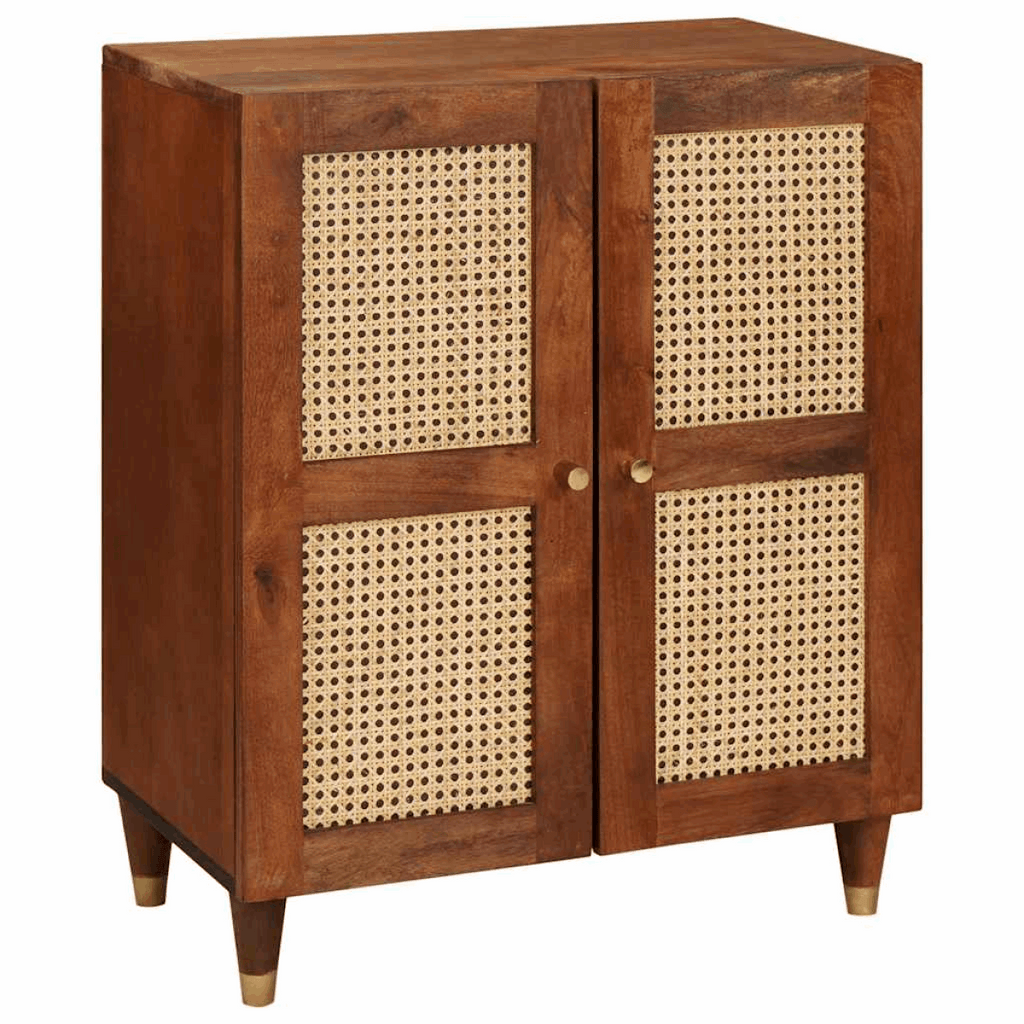 Sideboard Set 3 pcs Brown 180 x 33 x 75 cm Solid Mango wood vidaXL