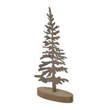 Decorative Silhouette Tree in natural tones for elegant Christmas room decorations