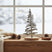 Decorative Silhouette Tree on a wooden base, ideal for Christmas room decorations by Shades 4 Seasons