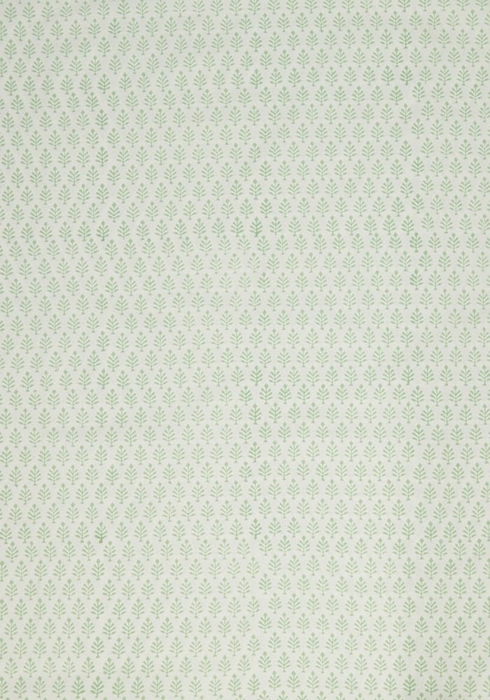 Casa by Josephine Jenno Tablecloth with a delicate green floral pattern on a light background