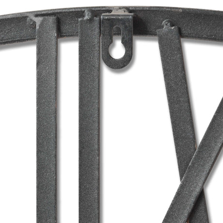 Shades 4 Seasons Skeleton Wall Clock - Large Metal Frame Shades 4 Seasons