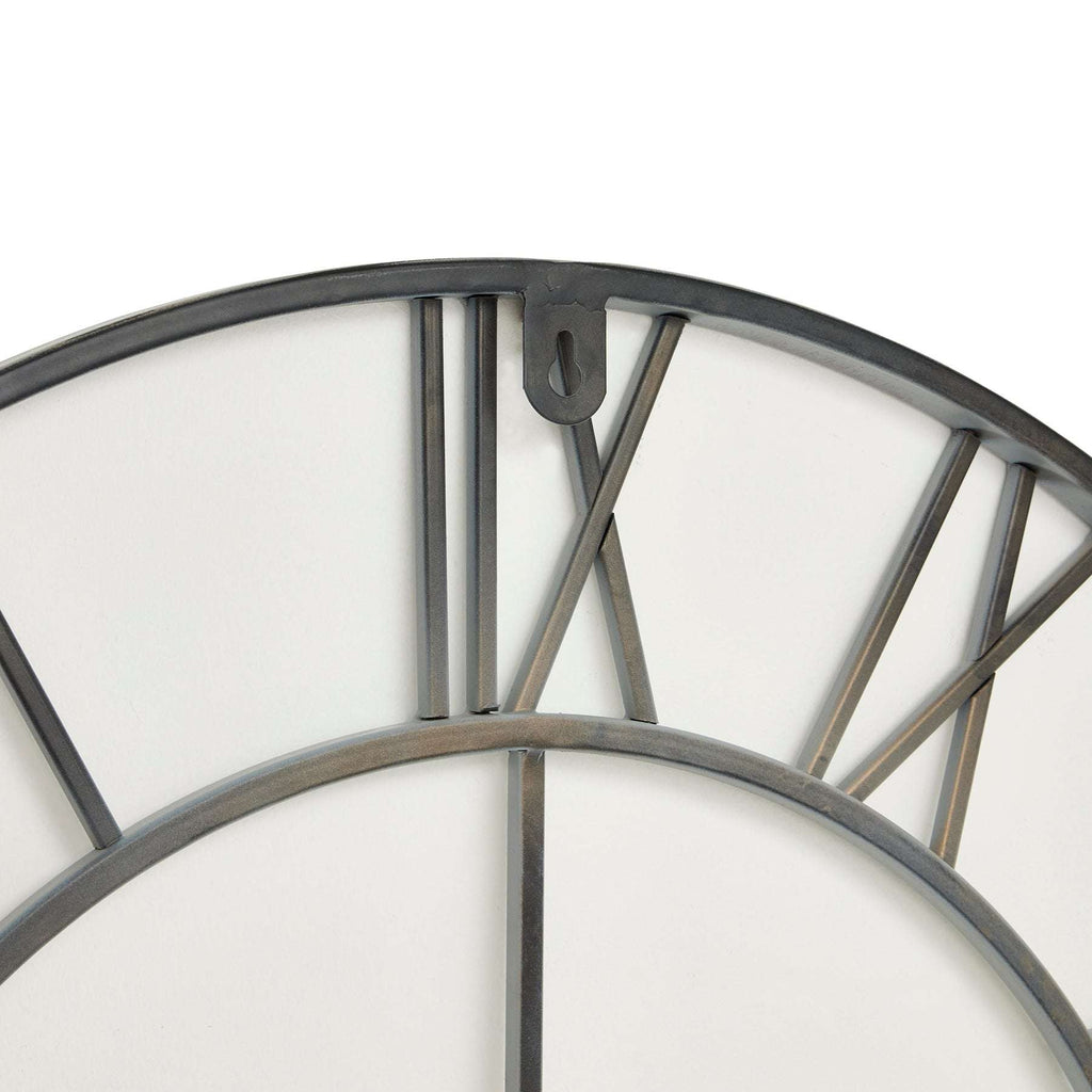 Shades 4 Seasons Skeleton Wall Clock with Roman Numerals Shades 4 Seasons