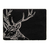 Selbrae House Slate Gift Set featuring a beautifully crafted slate piece with a deer design