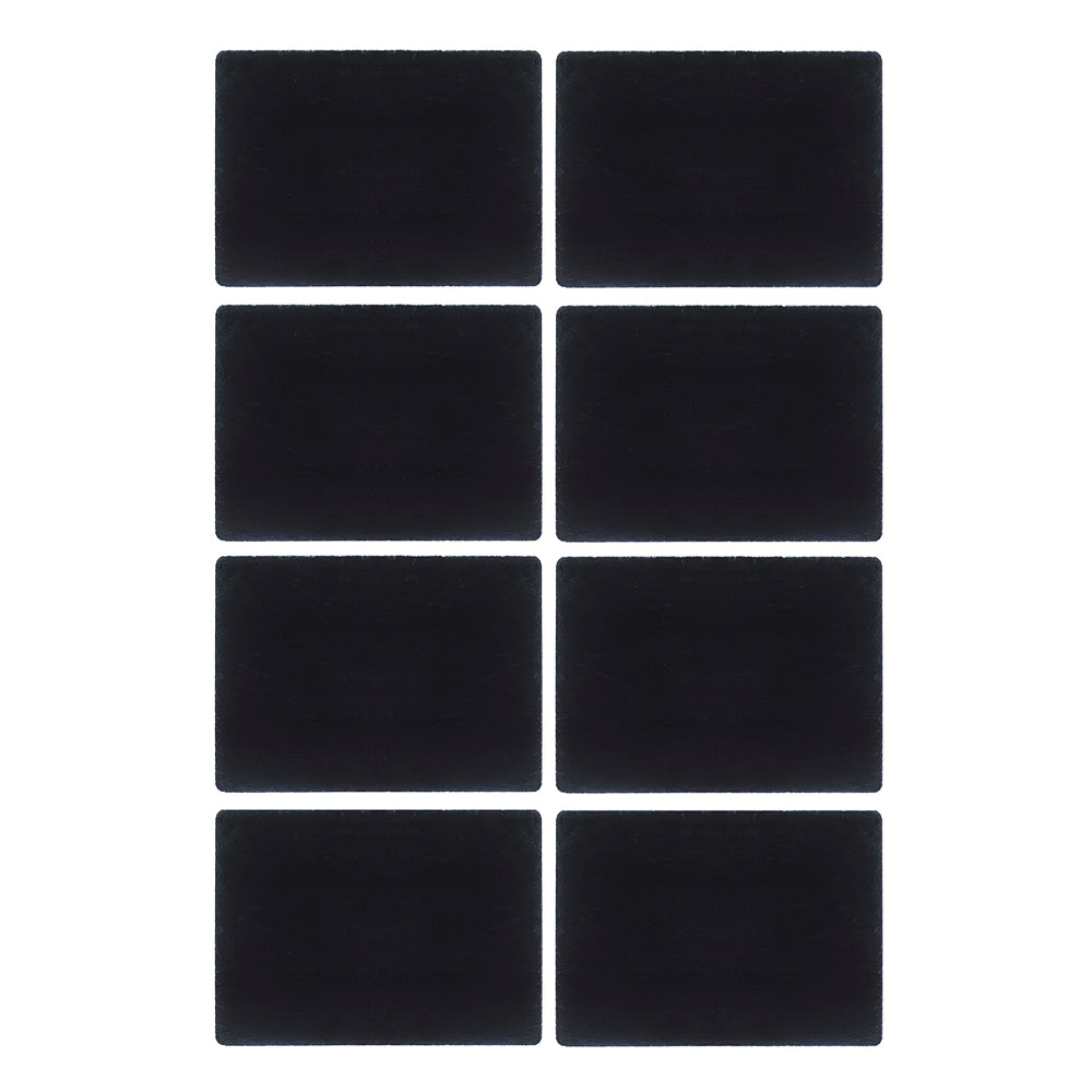 Selbrae House Slate Gift Set featuring eight elegant black slate coasters for stylish entertaining