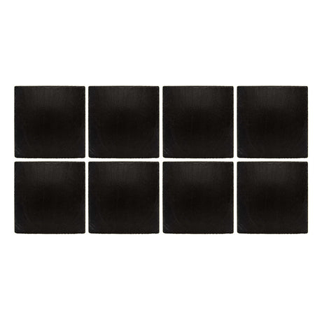 Selbrae House Slate Gift Set featuring eight elegant square coasters for stylish home decor