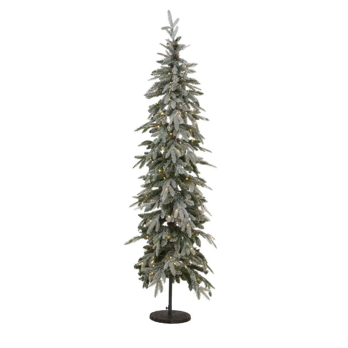 Shades 4 Seasons Christmas Tree with Snowy Foliage and Warm White Lights for Festive Decor