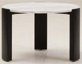 Palermo Round White Marble Top Small Coffee Table Orsina