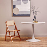 Laila Small Dining Table With White Top Orsina