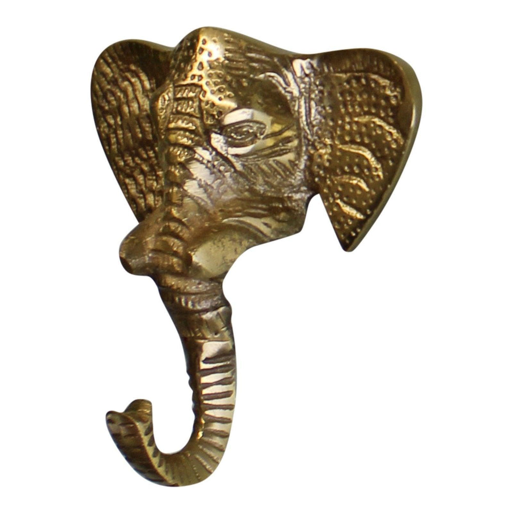 Small Metal Elephant, Single Coat Hook Geko Products