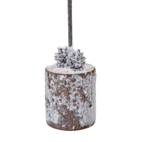 Shades 4 Seasons Small Snowy Tree for Christmas Decor Shades 4 Seasons