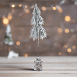 Shades 4 Seasons Small Snowy Tree for Christmas Decor Shades 4 Seasons