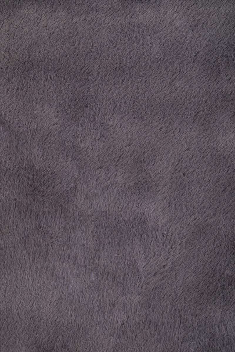Soft Grey Orsina Fur Throw for a Warm and Luxurious Home Decor Touch