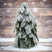 Shades 4 Seasons Snowy Fir Tree Christmas Decoration WHITE PLASTIC Shades 4 Seasons