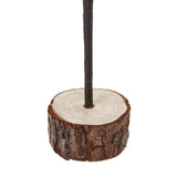 Medium Snowy Spindle Tree In Wood Log Shades 4 Seasons