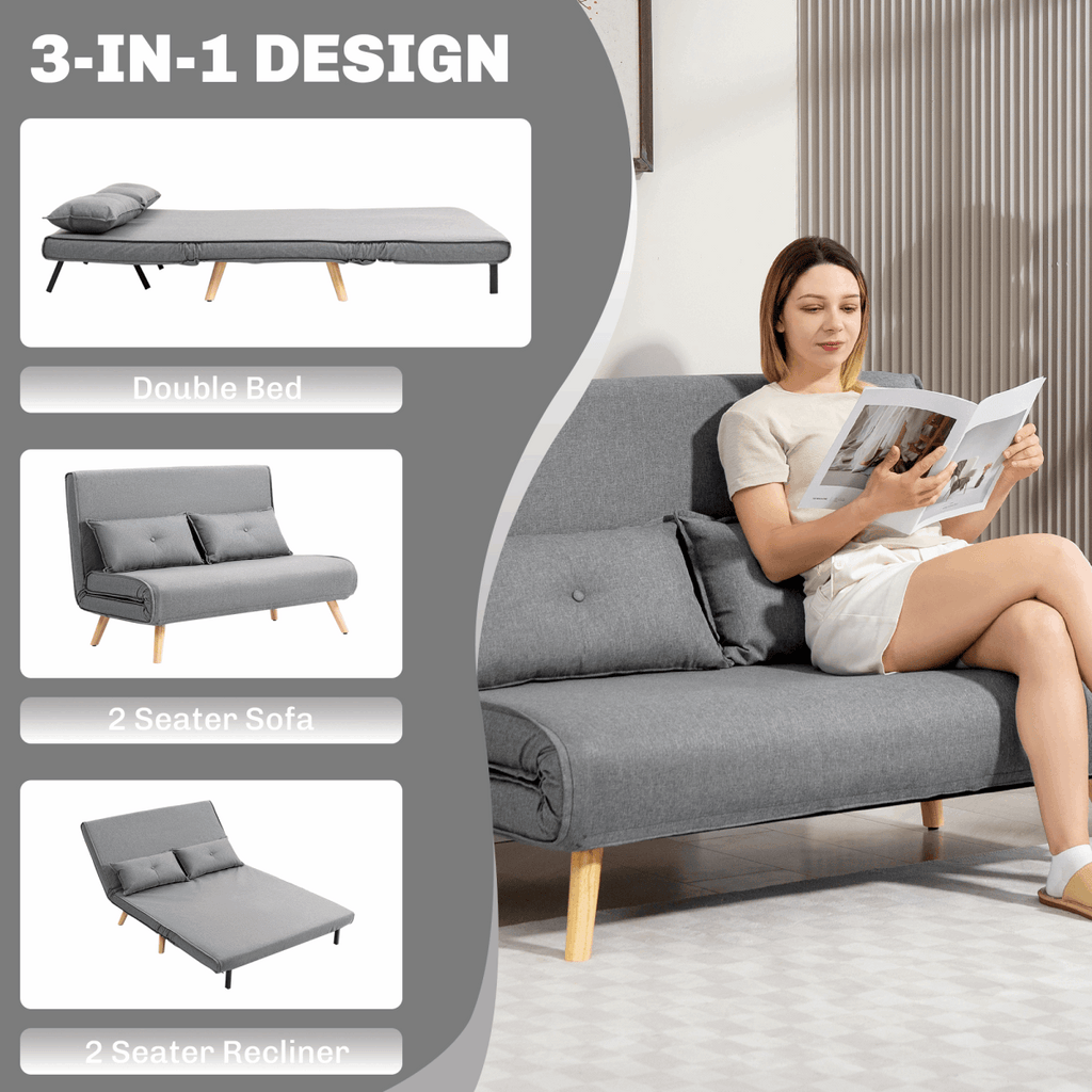 Stylish Grey Sofa Chair for Modern Living Room Decor N/A