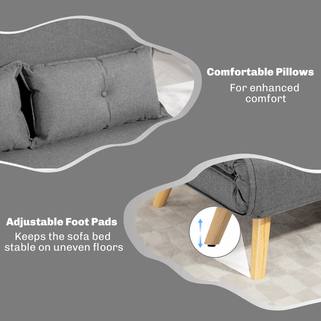 Stylish Grey Sofa Chair for Modern Living Room Decor N/A