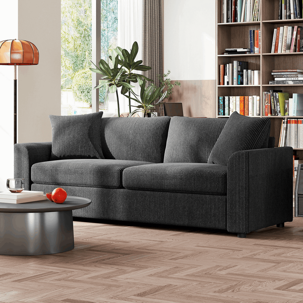 Stylish Grey Sofa Chair for Contemporary Decor N/A
