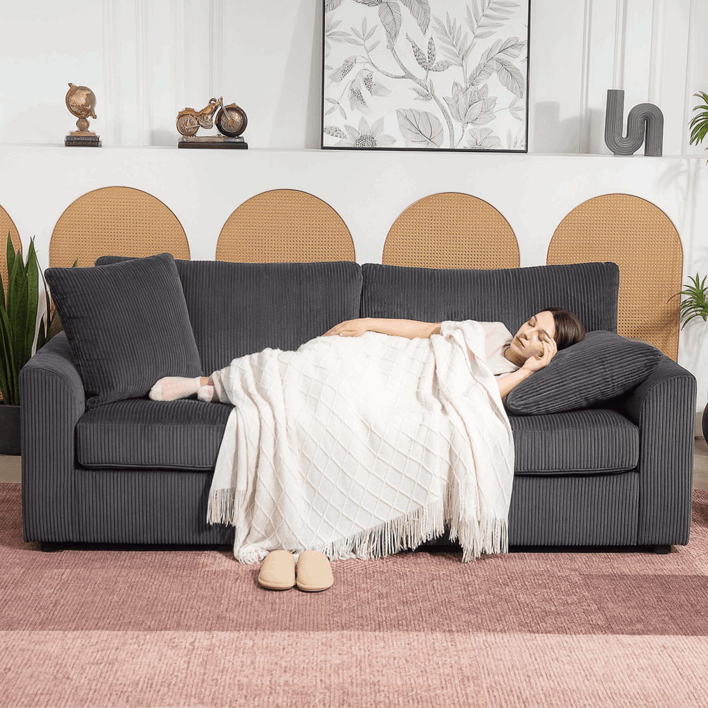 Stylish Grey Sofa Chair for Contemporary Decor N/A