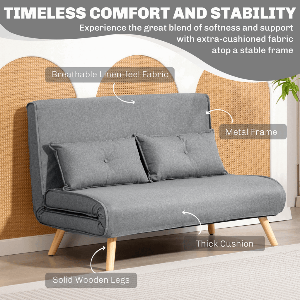 Stylish Grey Sofa Chair for Modern Living Room Decor N/A