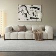 Stylish Nisu Home sofa in a modern living room with soft texture and neutral colours