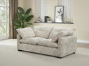 Comfortable light grey sofa with plush cushions for modern living spaces by Furniture Discount