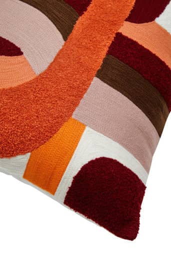 Bosie Ozella Multi Coloured Square Cushion Orsina