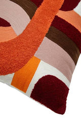 Bosie Ozella Multi Coloured Square Cushion Orsina
