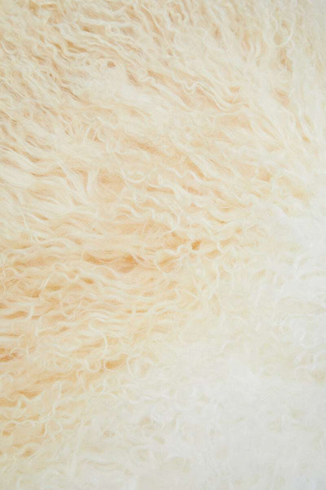 Orsina Soft Square Cushion with a Fluffy Texture in Cream Colour for Comfort and Style
