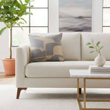 Bosie Ozella Natural And Grey Square Cushion Orsina