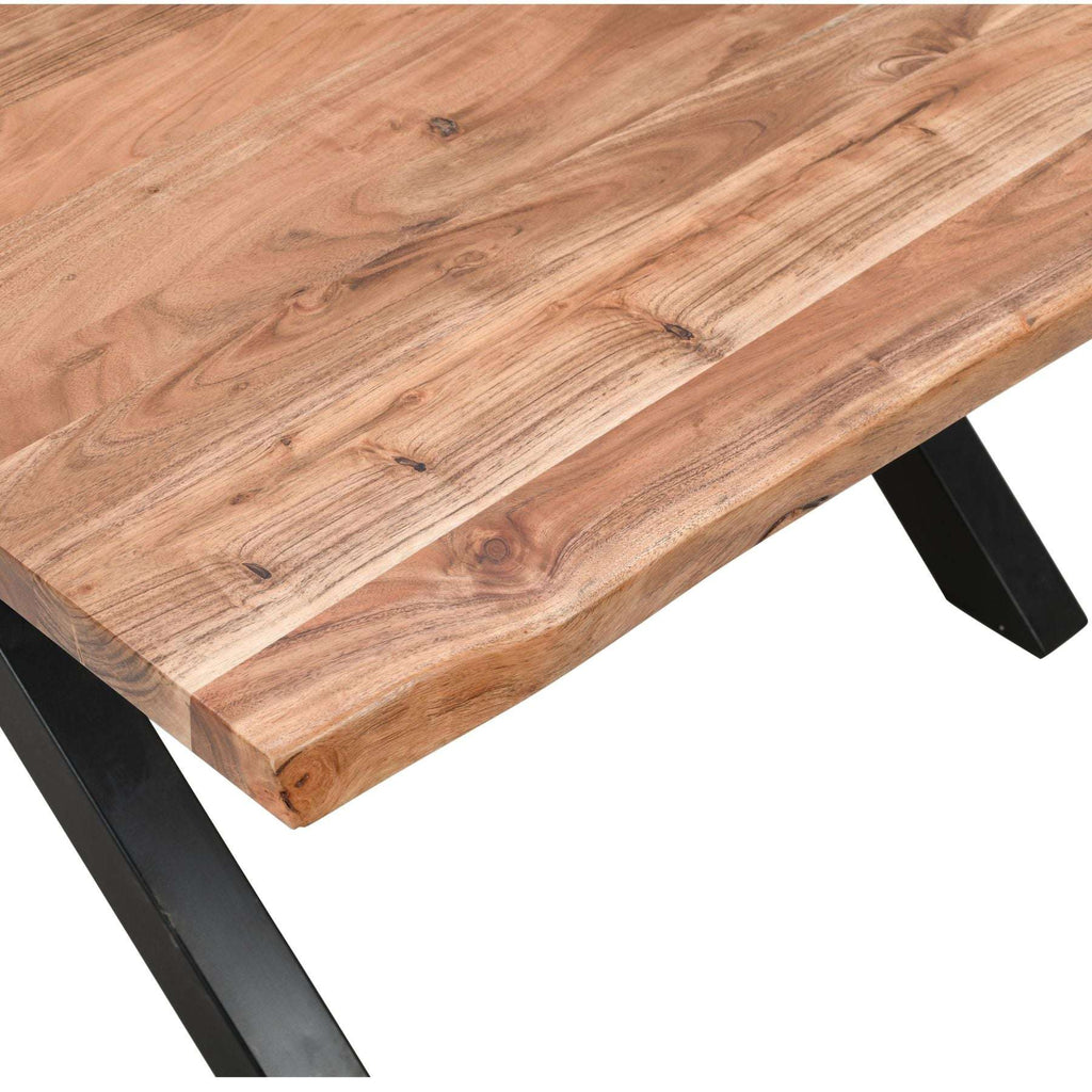 Live Edge Collection Large Square Dining Table Shades 4 Seasons