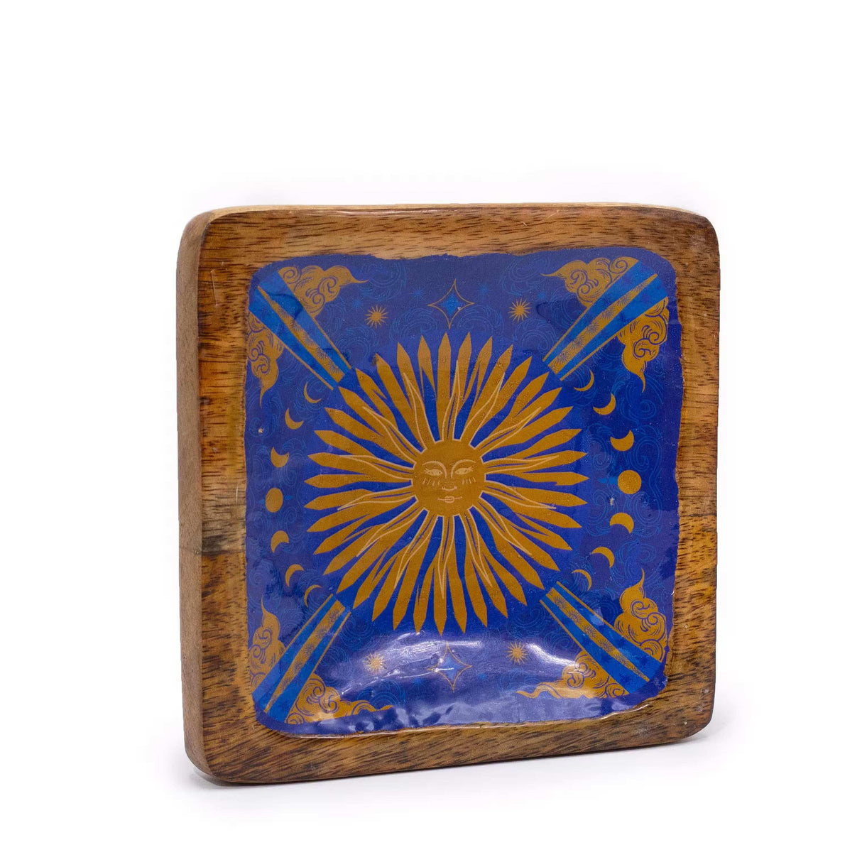 Hop Hare Big Enameled Square Trinket Tray - The Sun AW-Dropship