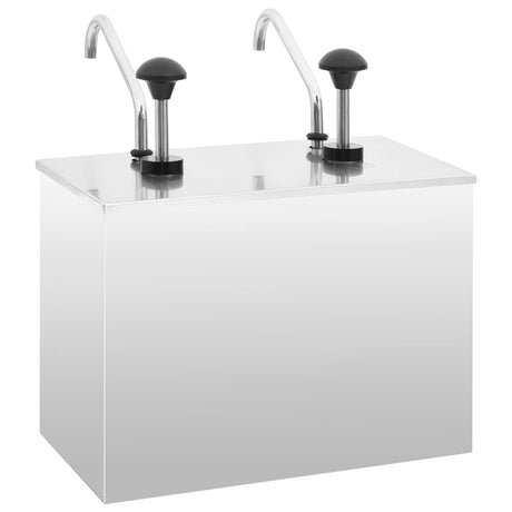vidaXL Sauce Dispenser Stainless Steel 3.5 L vidaXL