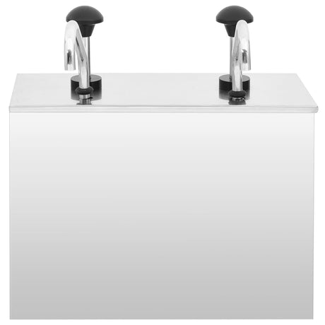 vidaXL Sauce Dispenser Stainless Steel 3.5 L vidaXL