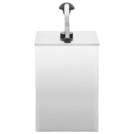 vidaXL Sauce Dispenser Stainless Steel 3.5 L vidaXL