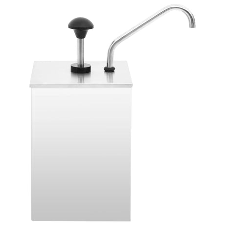 vidaXL Sauce Dispenser Stainless Steel 3.5 L vidaXL