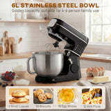 Wise Galleria Stand Mixer with 6L stainless steel bowl for baking and cooking for families