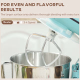 Wise Galleria Stand Mixer with stainless steel bowl and beater for thorough blending and mixing
