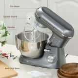 Wise Galleria Stand Mixer with a tilt-head design, splash guard, handle, and anti-slip base