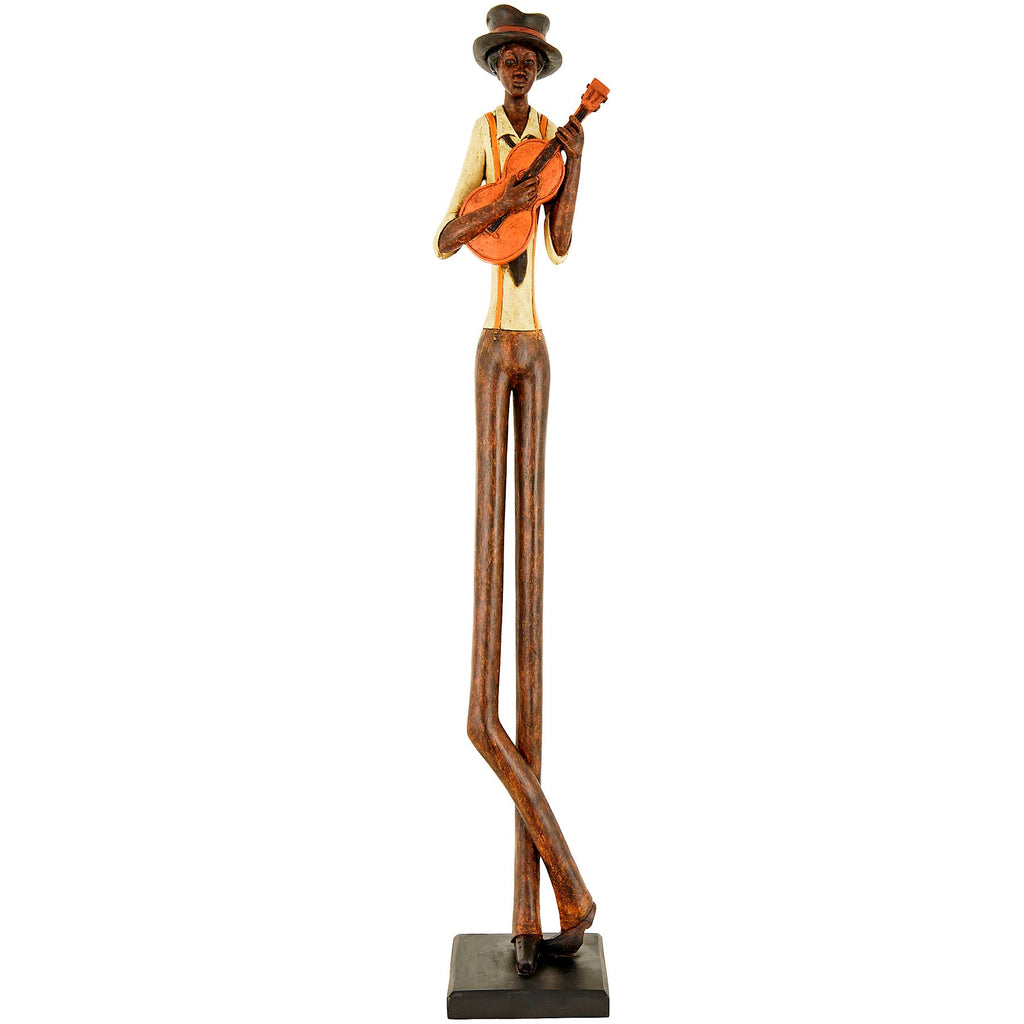 Shades 4 Seasons Standing Jazz Band Figurine Ornament BROWN RESIN Shades 4 Seasons