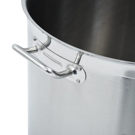 vidaXL Stock Pot 26 L 32x32 cm Stainless Steel vidaXL