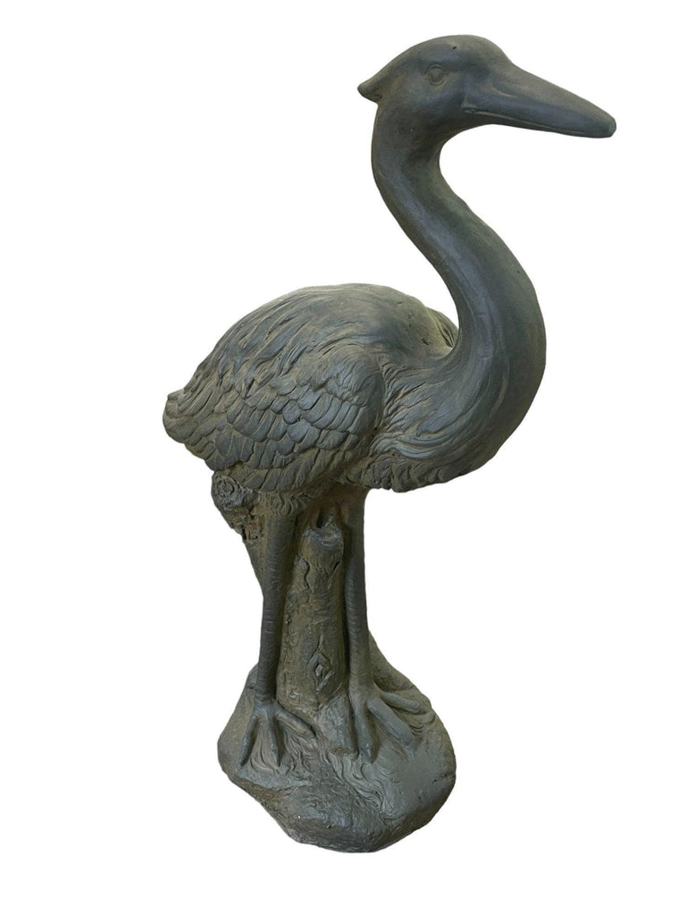 Stone Effect Grey Heron Statue Geko Products