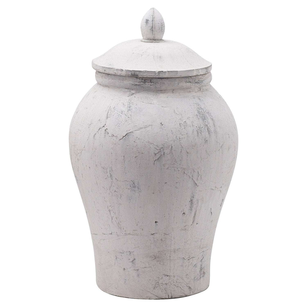 Shades 4 Seasons Stone Ginger Jar Vase - Stylish Decor STONE CERAMIC Shades 4 Seasons