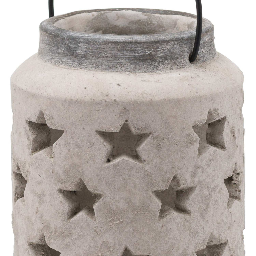 Bloomville Large Stone Star Lantern Shades 4 Seasons