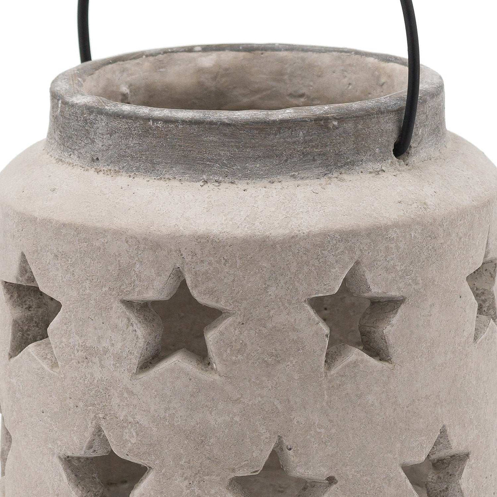 Shades 4 Seasons Stone Star Lantern Candle Holder Shades 4 Seasons