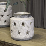 Shades 4 Seasons Stone Star Lantern Candle Holder Shades 4 Seasons