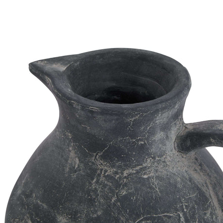 Shades 4 Seasons Amalfi Grey Jug - Rustic Stoneware Pitcher Shades 4 Seasons