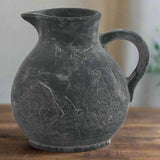 Shades 4 Seasons Amalfi Grey Jug - Rustic Stoneware Pitcher GREY CERAMIC Shades 4 Seasons